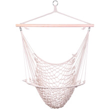 Hängande bomullsrep för luft/sky-stol, beige