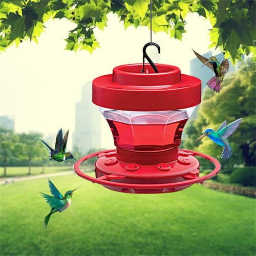 Hooks Celebration Activ Kolibrifoderautomat Sugekop Plastik Fugle Veranda