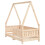 Berkfield Kids Bed Frame 70x140 cm Solid Wood Pine 3