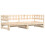 Berkfield Pull-out Day Bed without Mattress  2x(80x200) cm Solid Wood 3