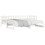 Berkfield Pull-out Day Bed without Mattress White 2x(90x190) cm Solid Wood 4
