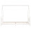 Berkfield Kids Bed Frame White 90x200 cm Solid Wood Pine 4