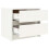 Berkfield Bedside Cabinets 2 pcs White 40x31x35.5 cm Solid Wood Pine 7