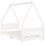 Berkfield Kids Bed Frame White 90x200 cm Solid Wood Pine 6