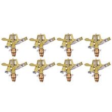 8 stk. 1/2 tommer sprinklerhoved til vanding af store haveslanger