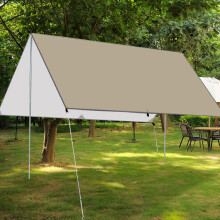 FloHua Bärbart Campingtält Sol- och Regnskydd Tjockt för