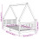 Berkfield Kids Bed Frame White 90x200 cm Solid Wood Pine 9