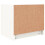 Berkfield Bedside Cabinets 2 pcs White 40x31x35.5 cm Solid Wood Pine 9