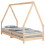 Berkfield Kids Bed Frame 80x200 cm Solid Wood Pine 2