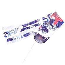 420CM Decoración japonesa para el hogar y exteriores Bandera decorativa de carpa Manga de viento