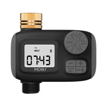 jixopn Temporizator de udare IP55 Impermeabil Instrument automat de udare a grădinii LCD