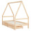Berkfield Kids Bed Frame with Drawers 80x160 cm Solid Wood Pine 3