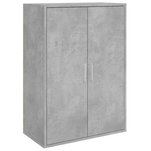 Berkfield Sideboard Concrete Grey 60x31x84 cm Engineered Wood 1