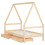 Berkfield Kids Bed Frame with Drawers 80x160 cm Solid Wood Pine 4