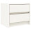Berkfield Bedside Cabinet White 40x31x35.5 cm Solid Wood Pine 2