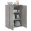 Berkfield Sideboard Concrete Grey 60x31x84 cm Engineered Wood 4