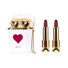 Long Lasting Velvet Lip Gloss Set with Dual Color Compact Design, Moisturizing Lip Stain Gift for Girls