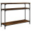Berkfield Console Table Smoked Oak 100x29x75 cm Engineered Wood 2