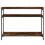 Berkfield Console Table Smoked Oak 100x29x75 cm Engineered Wood 4