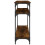 Berkfield Console Table Smoked Oak 100x29x75 cm Engineered Wood 5