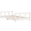 Berkfield Kids Bed Frame White 90x200 cm Solid Wood Pine 3