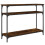 Berkfield Console Table Smoked Oak 100x29x75 cm Engineered Wood 6