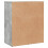 Berkfield Sideboard Concrete Grey 60x31x70 cm Engineered Wood 7