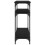 Berkfield Console Table Black 75x29x75 cm Engineered Wood 5