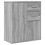 Berkfield Sideboard Grey Sonoma 60x31x70 cm Engineered Wood 2