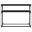 Berkfield Console Table Black 100x35.5x75 cm Engineered Wood 4