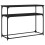 Berkfield Console Table Black 100x35.5x75 cm Engineered Wood 6