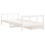 Berkfield Kids Bed Frame with Drawers White 90x200 cm Solid Wood Pine 7