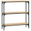 Berkfield Console Table Sonoma Oak 75x22.5x75 cm Engineered Wood 2