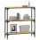 Berkfield Console Table Sonoma Oak 75x22.5x75 cm Engineered Wood 3