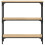 Berkfield Console Table Sonoma Oak 75x22.5x75 cm Engineered Wood 4