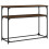 Berkfield Console Table Brown Oak 100x35.5x75 cm Engineered Wood 2