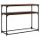 Berkfield Console Table Brown Oak 100x35.5x75 cm Engineered Wood 6