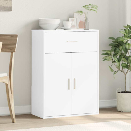 Berkfield Sideboard White 60x30x84 cm Engineered Wood 2