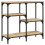 Berkfield Console Table Sonoma Oak 80x29x75 cm Engineered Wood 2
