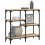 Berkfield Console Table Sonoma Oak 80x29x75 cm Engineered Wood 6