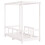 Berkfield Kids Bed Frame White 70x140 cm Solid Wood Pine 6