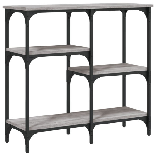 Berkfield Console Table Grey Sonoma 80x29x75 cm Engineered Wood 1