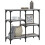 Berkfield Console Table Grey Sonoma 80x29x75 cm Engineered Wood 3