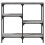 Berkfield Console Table Grey Sonoma 80x29x75 cm Engineered Wood 4