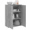 Berkfield Sideboard Grey Sonoma 60x31x84 cm Engineered Wood 4