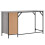 Berkfield Computer Desk Grey Sonoma 131x48x75 cm Engineered Wood 7