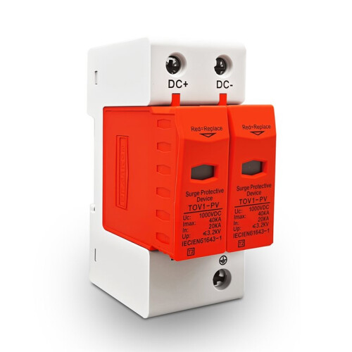 1000V 20KA-40KA House Surge Protector Protective Low-Voltage Arrester Device Tool 2