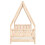 Berkfield Kids Bed Frame 80x200 cm Solid Wood Pine 5