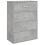 Berkfield Sideboard Concrete Grey 60x31x84 cm Engineered Wood 2