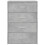 Berkfield Sideboard Concrete Grey 60x31x84 cm Engineered Wood 5